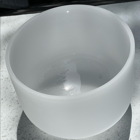 Quartz 10” Singing bowl - Picture 3 of 4
